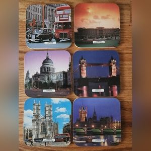 Vintage London Coasters